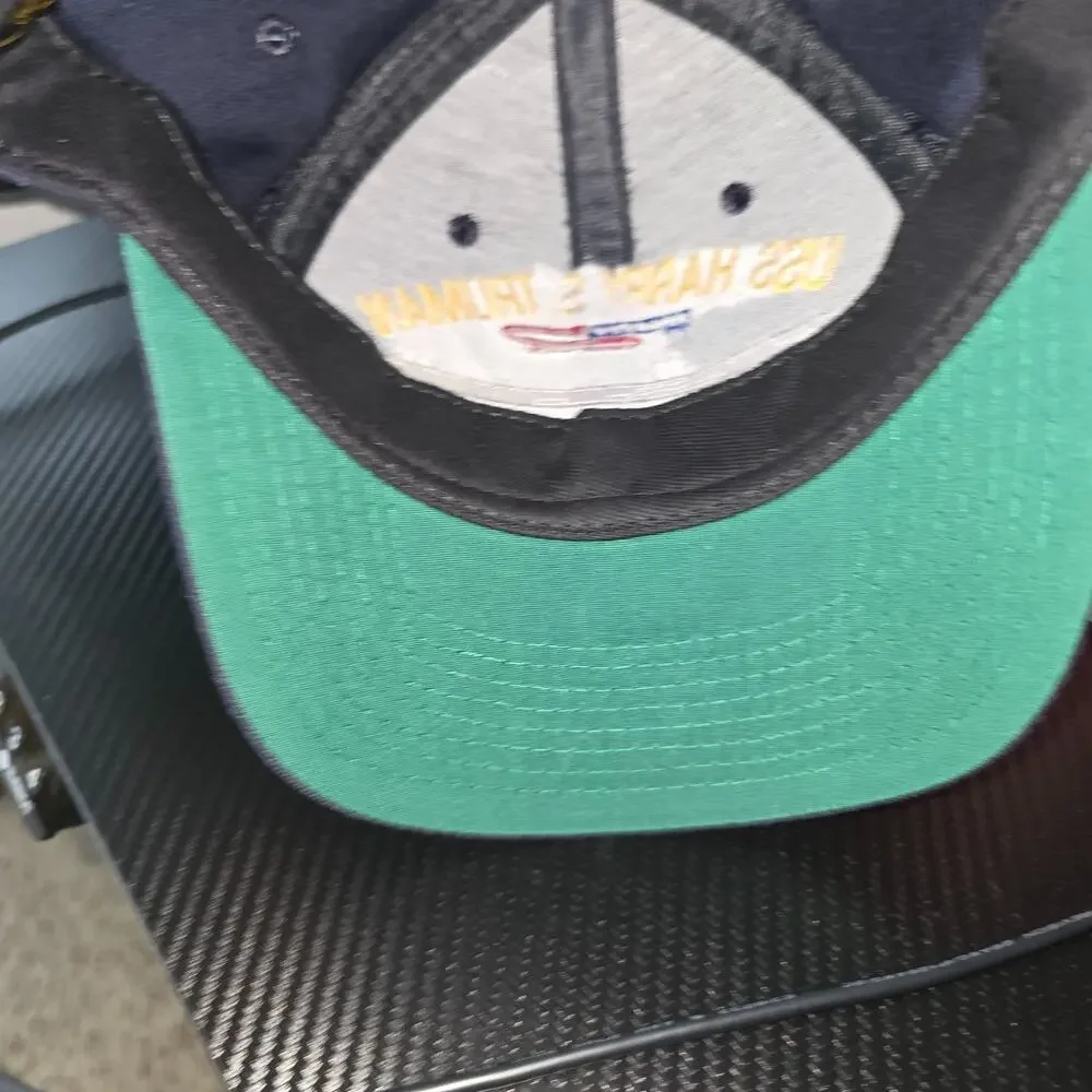 The Corps USS Harry S. Truman CVN 75 Logo Blue Baseball Cap Hat One Size